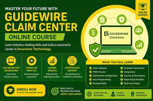 Guidewire Claim Centre Online Course